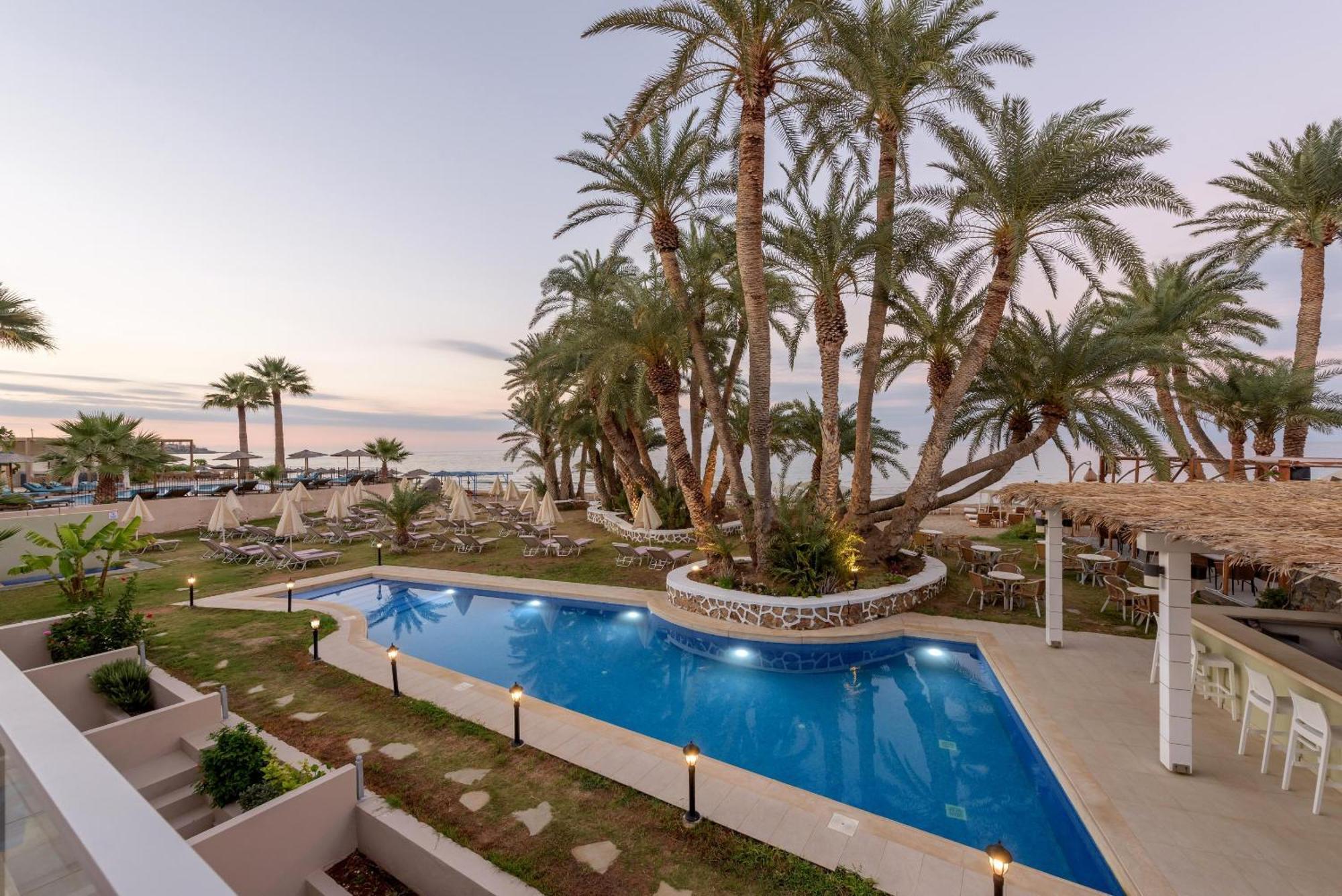 Zeus Hotels Palm Beach Stalida Buitenkant foto