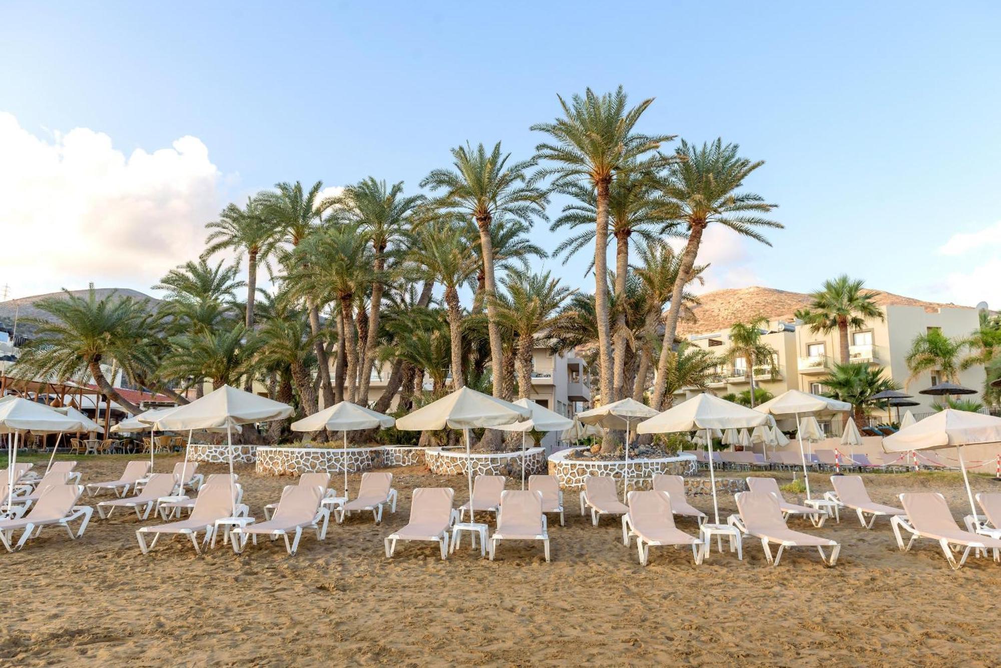 Zeus Hotels Palm Beach Stalida Buitenkant foto