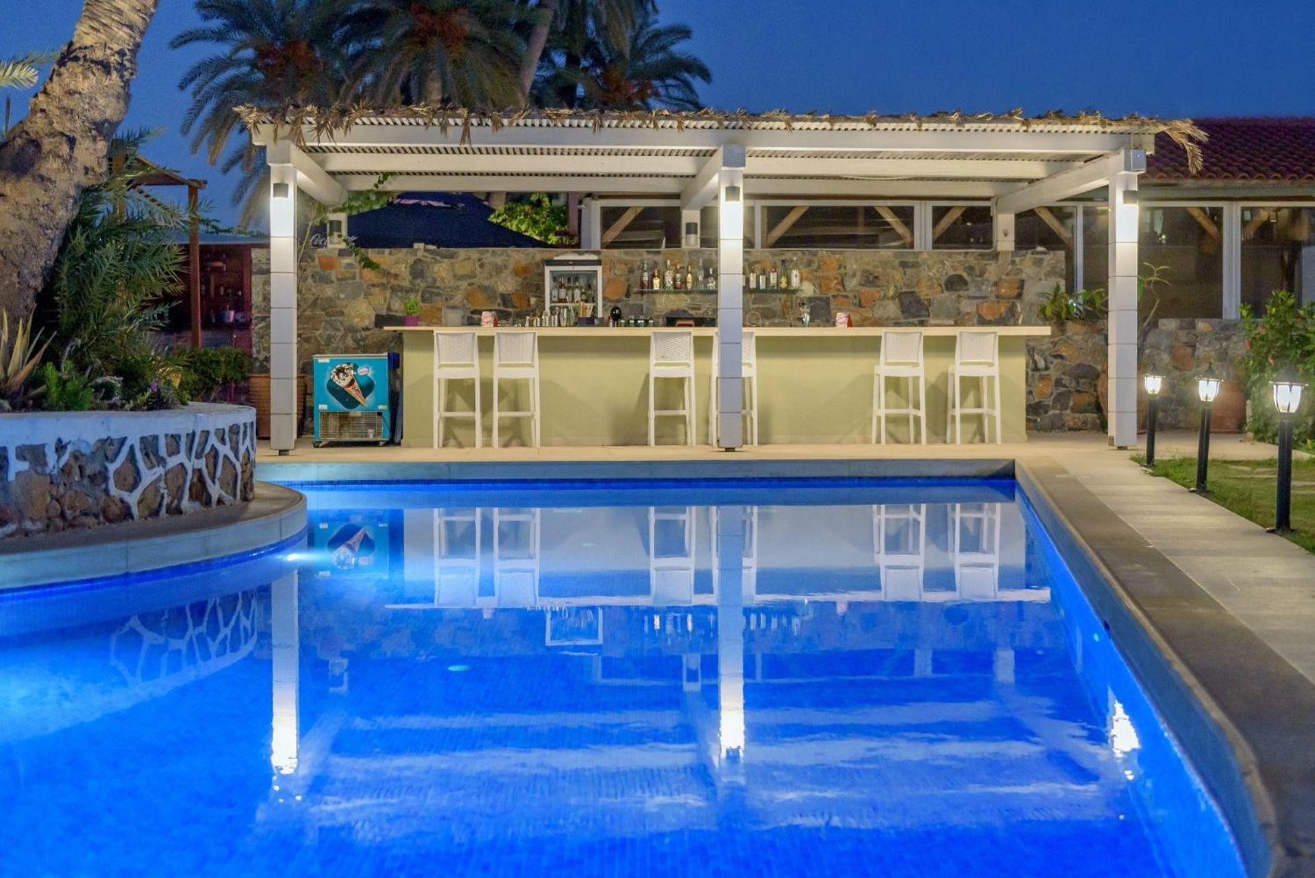 Zeus Hotels Palm Beach Stalida Buitenkant foto