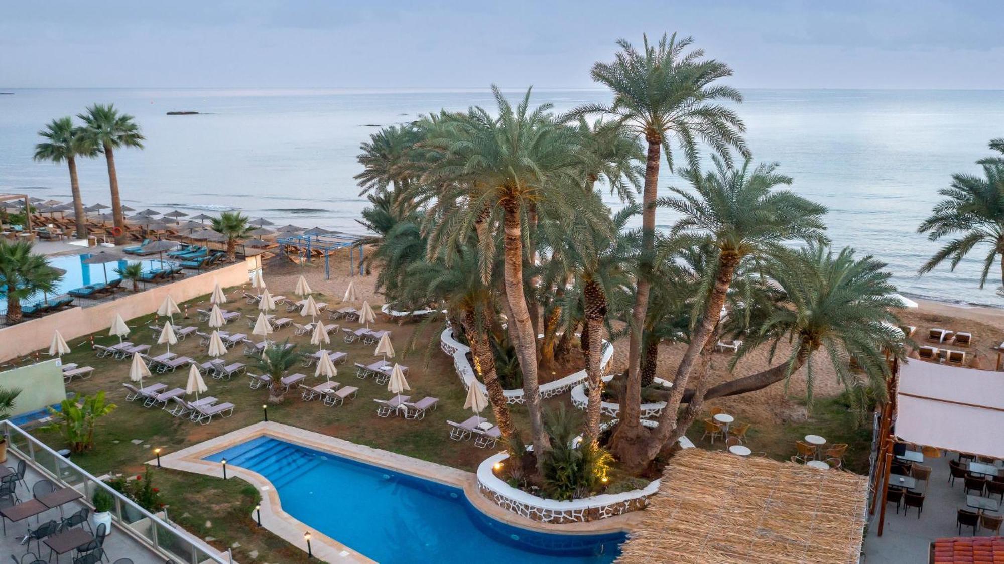 Zeus Hotels Palm Beach Stalida Buitenkant foto