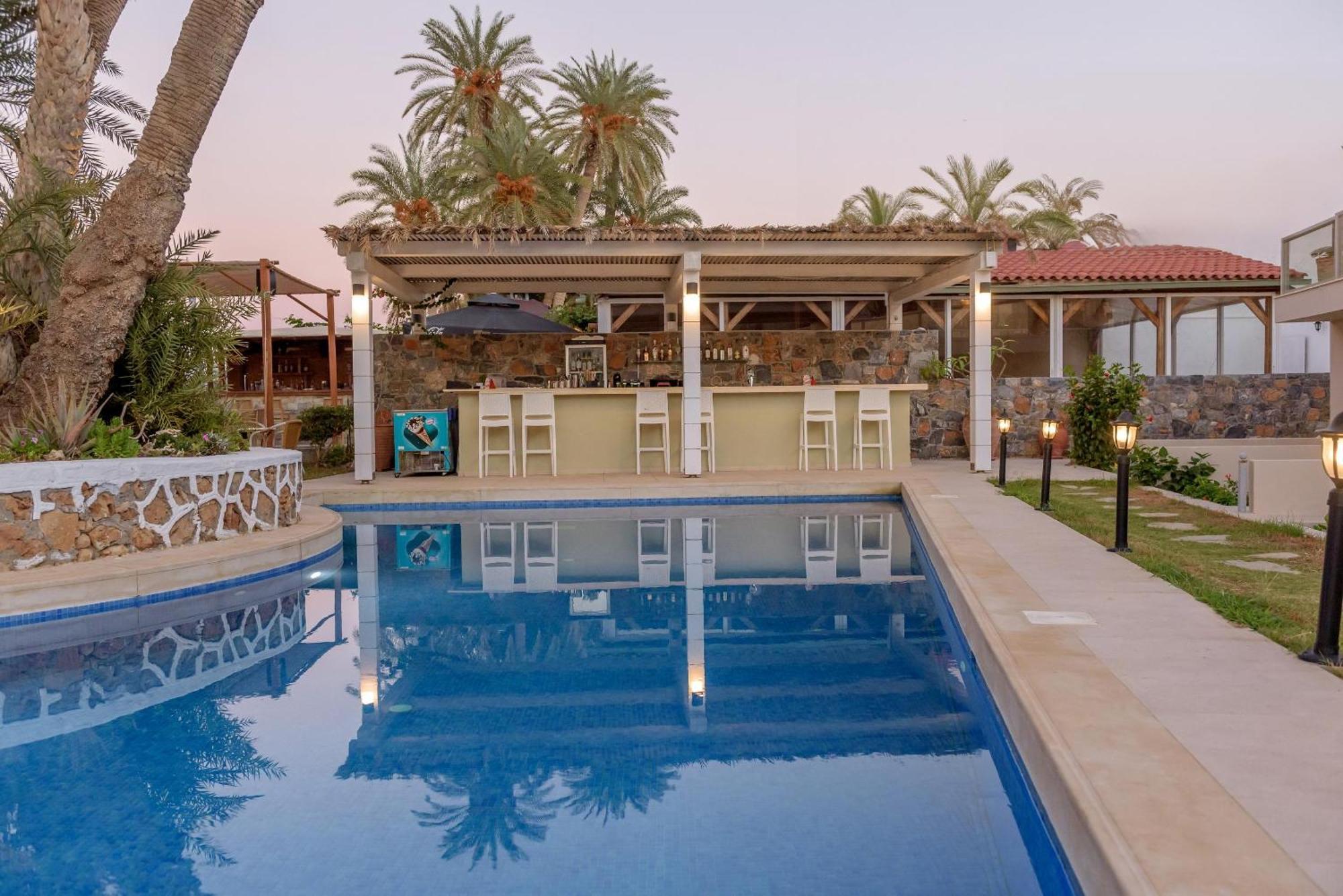 Zeus Hotels Palm Beach Stalida Buitenkant foto