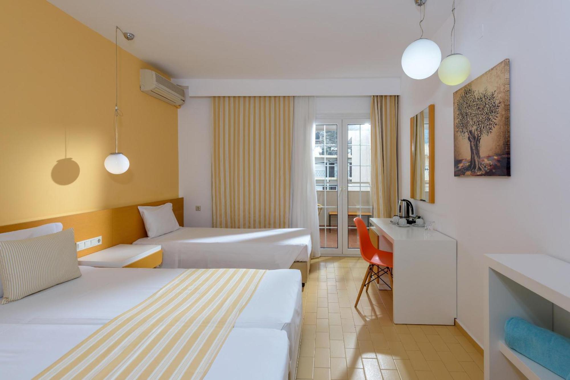 Zeus Hotels Palm Beach Stalida Buitenkant foto