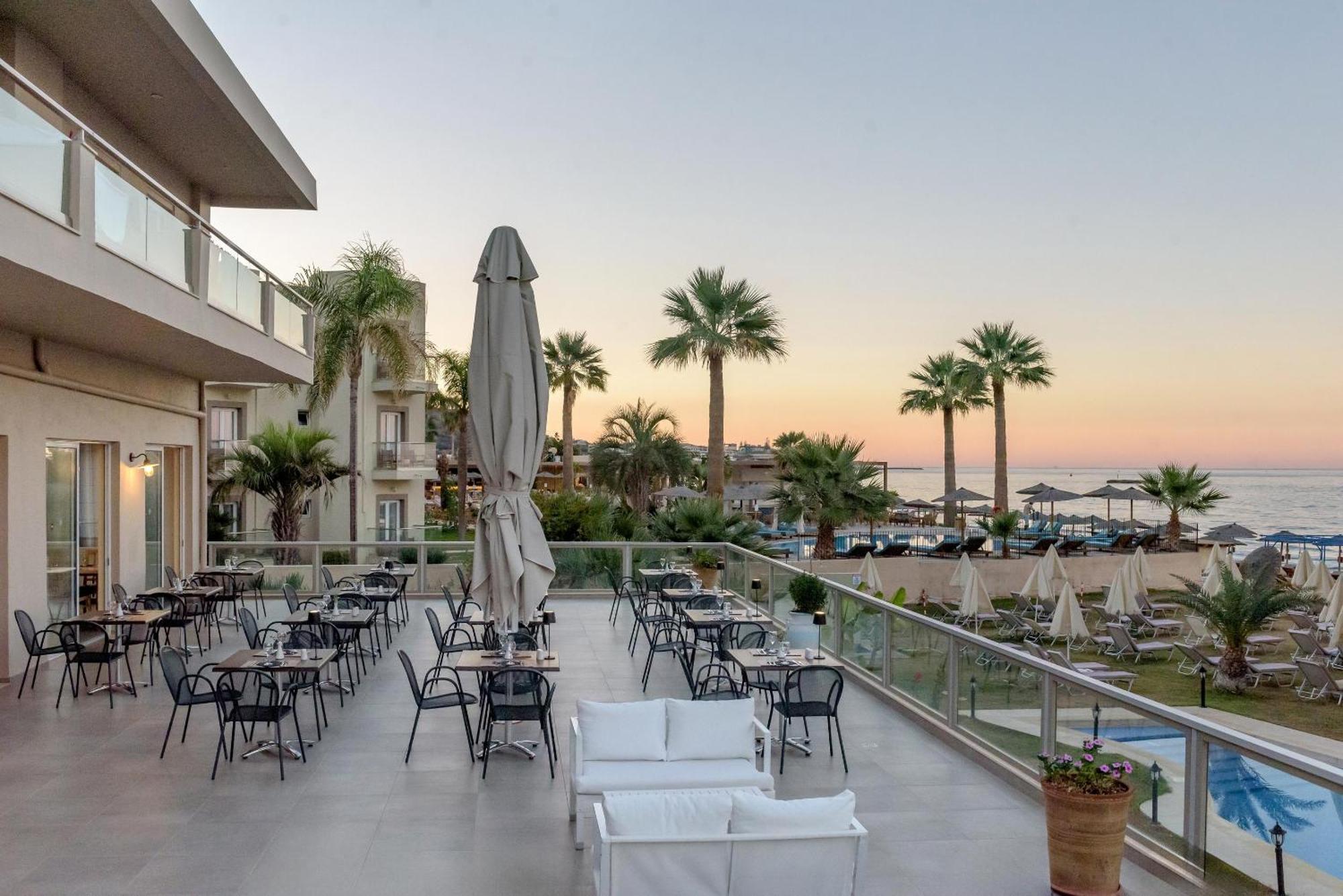 Zeus Hotels Palm Beach Stalida Buitenkant foto