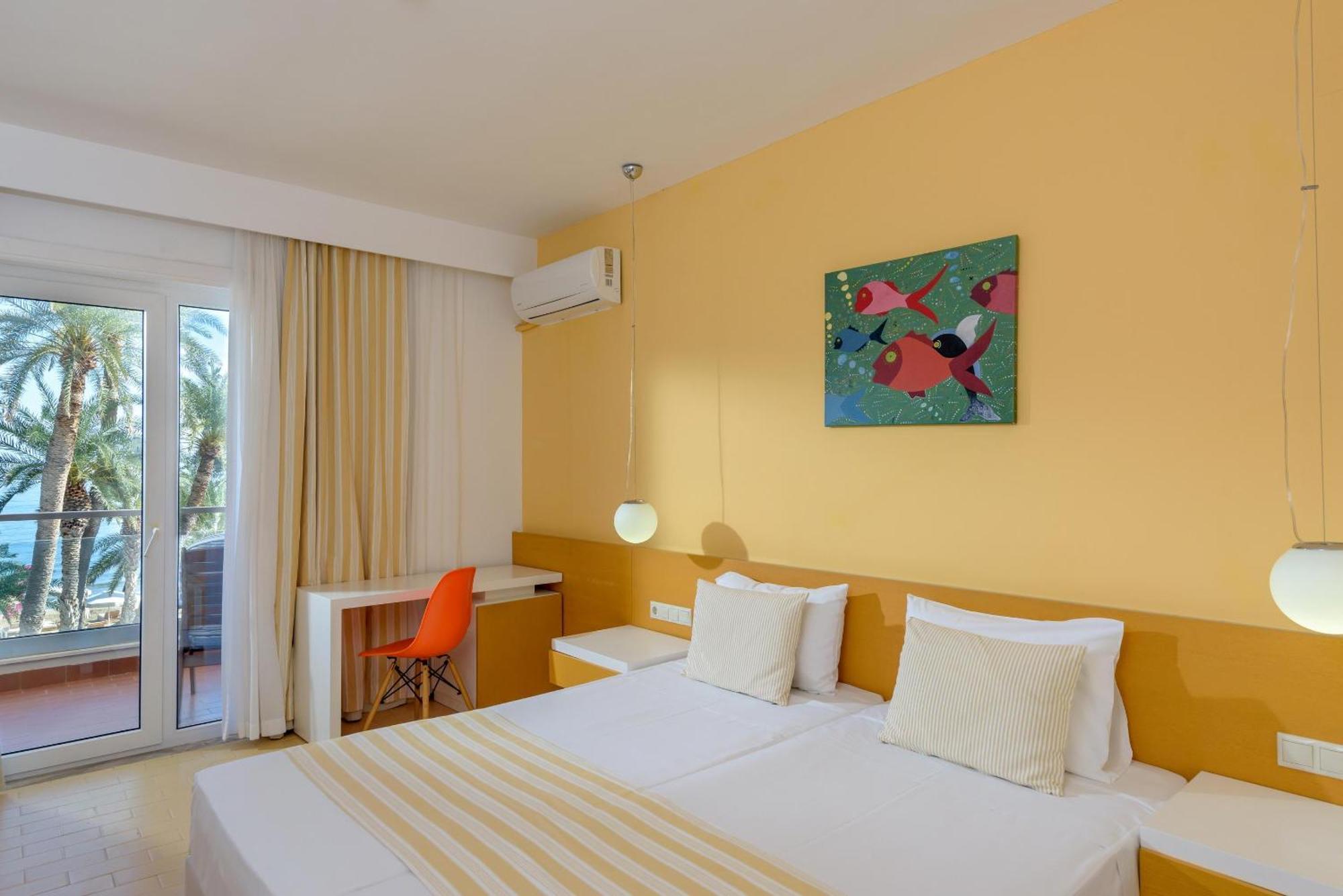 Zeus Hotels Palm Beach Stalida Buitenkant foto
