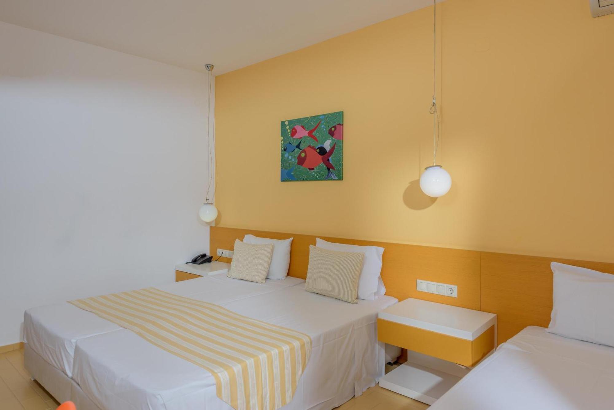 Zeus Hotels Palm Beach Stalida Buitenkant foto
