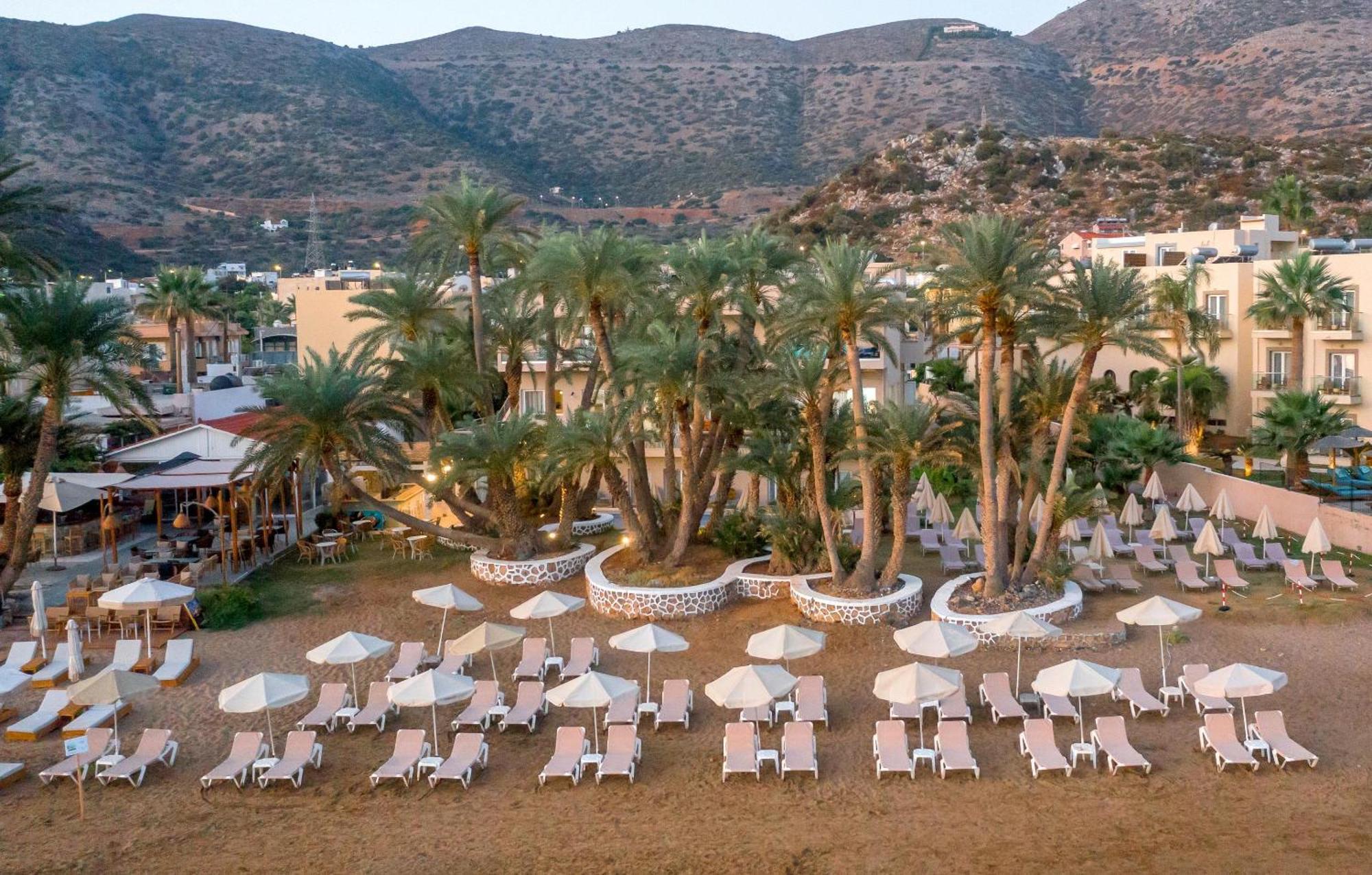 Zeus Hotels Palm Beach Stalida Buitenkant foto