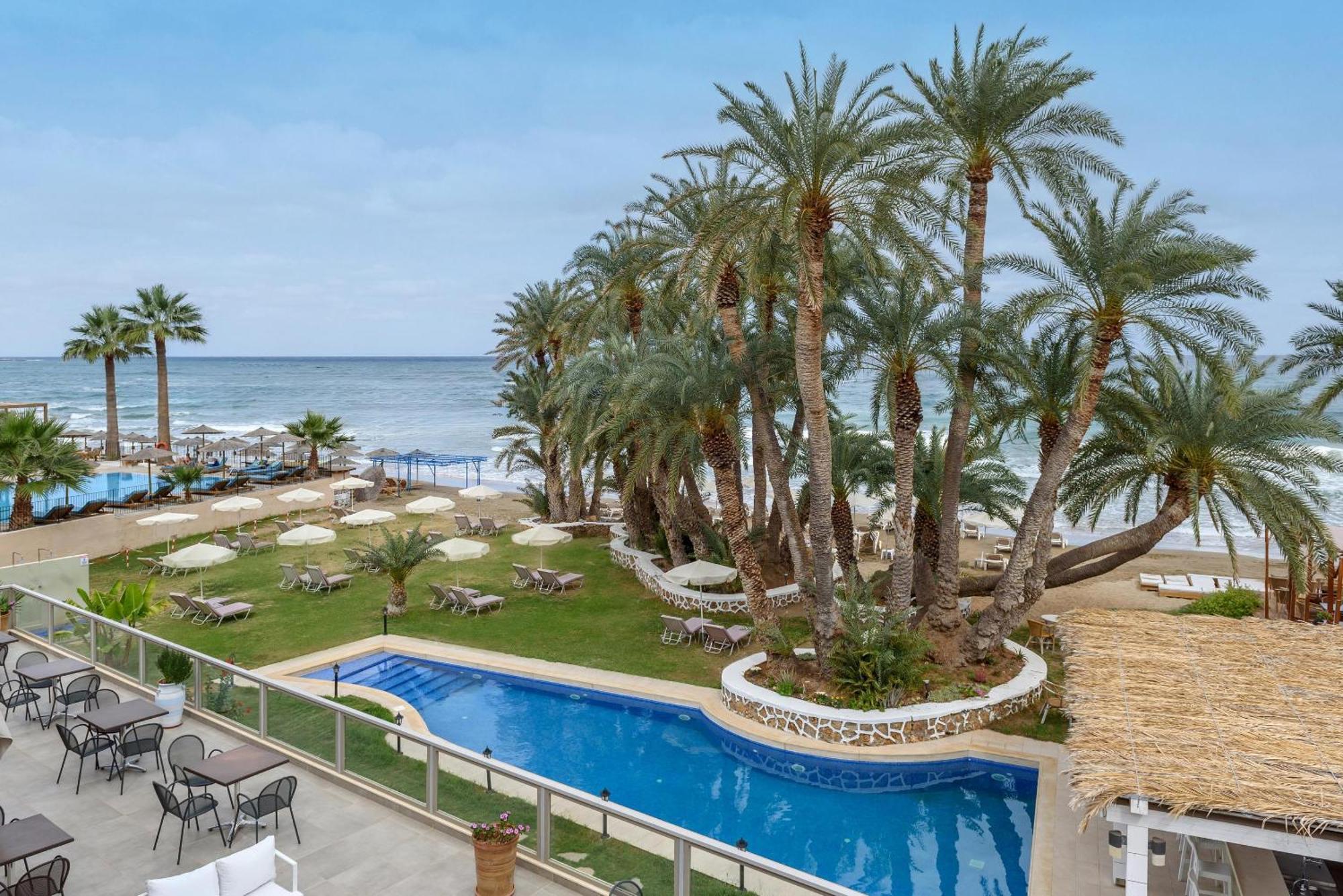 Zeus Hotels Palm Beach Stalida Buitenkant foto
