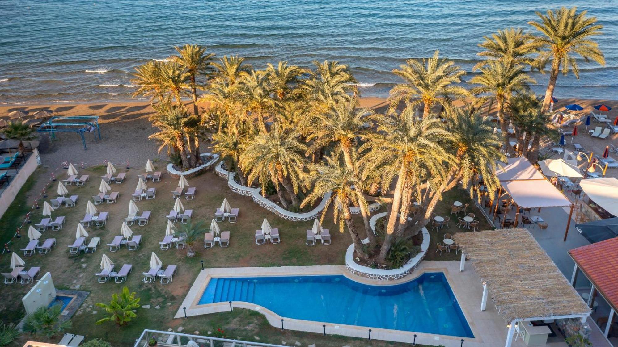 Zeus Hotels Palm Beach Stalida Buitenkant foto